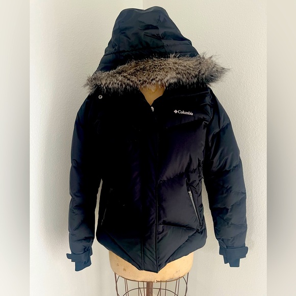 Unisex Columbia omniheat and duck down jacket size XL - Picture 1 of 16